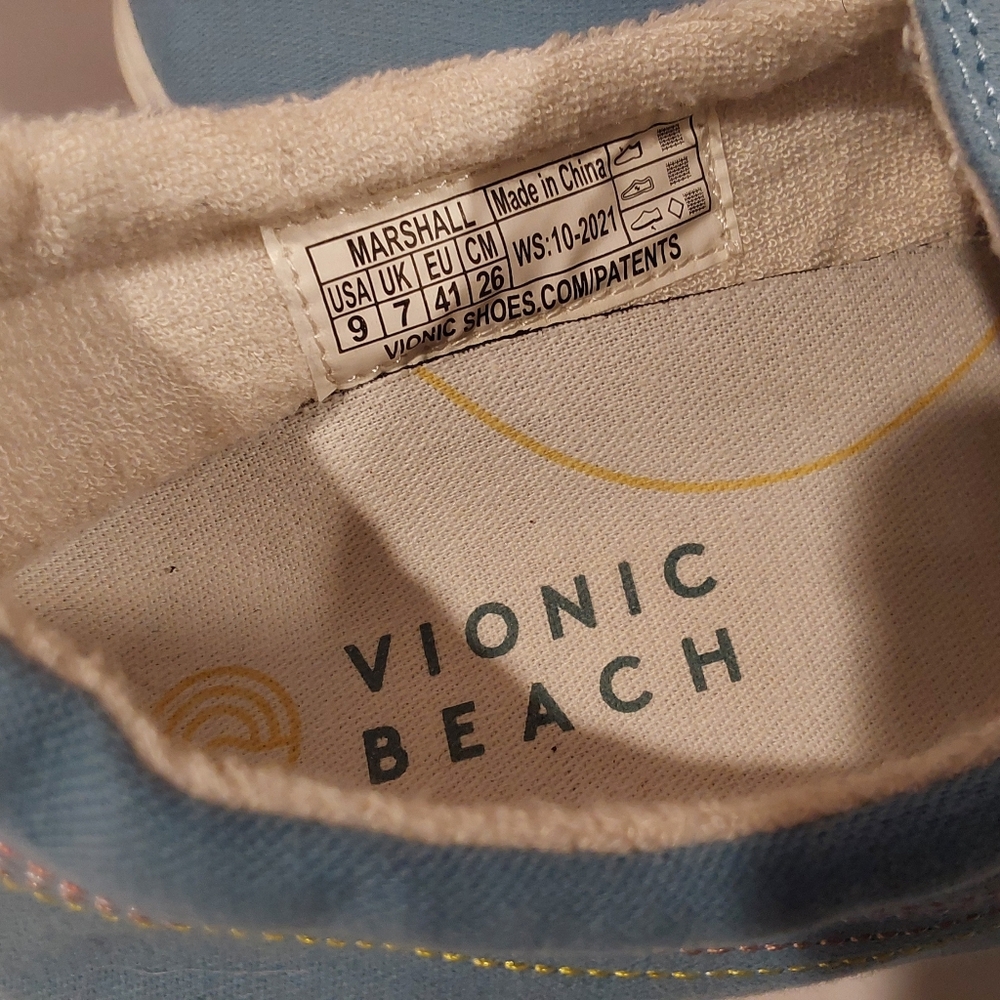 Vionic Beach Marshall Slip On Sneakers Size 9 - Picture 2 of 7